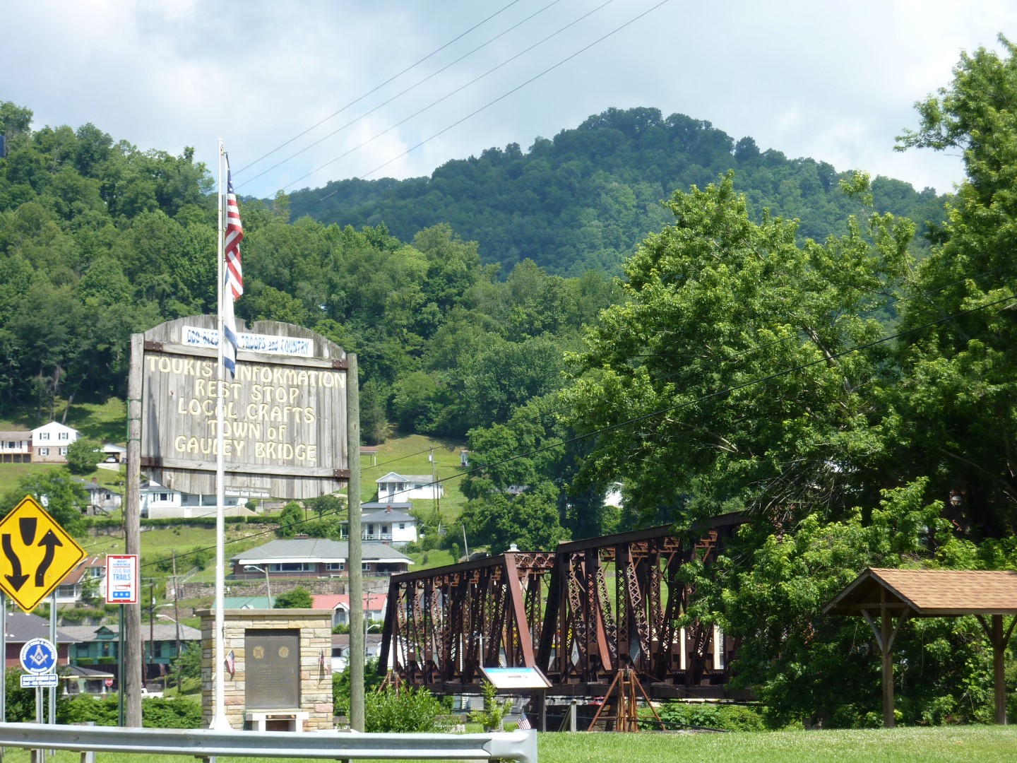 Midland trail, Hawks nest, Hawks nest state park, gauley bridge